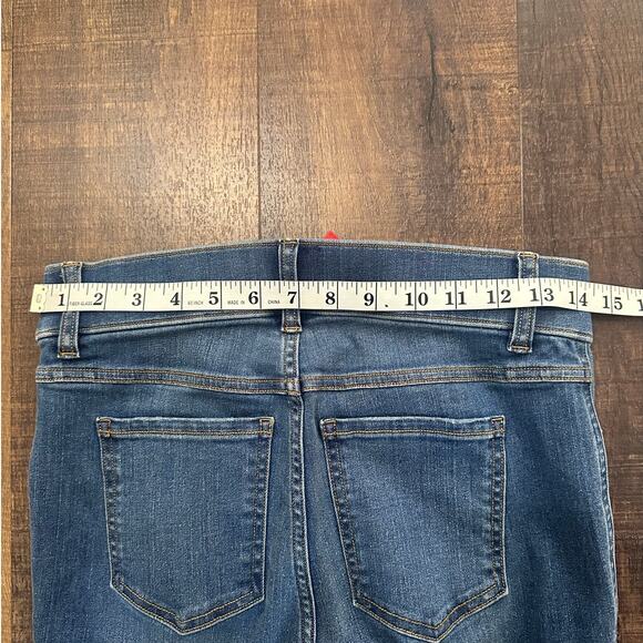 SPANX Women’s Vintage Indigo Flare Blue Pull On Jeans Size Small - Picture 7 of 9